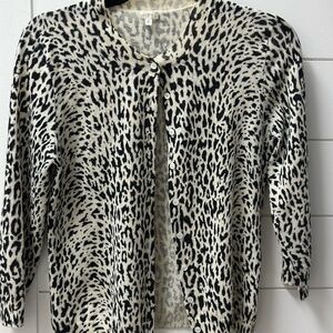 J. Crew 100% Merino Wool Cardigan